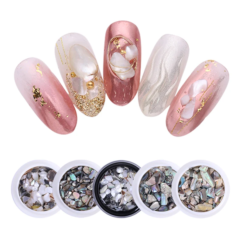 1 Box Mixed Size Seashell Nail Flakes Natural Irregular Crushed Stone Holographic Pearl 3D Nail Art Decorations Design
1 Box Mixed Size Seashell Nail Flakes Natural Irregular Crushed Stone Holographic Pearl 3D Nail Art Decorations Design