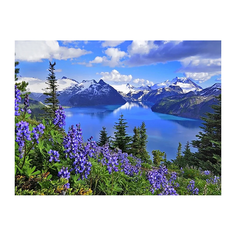 Embroidery 5D Diamond Cross Stitch Flowers Mountain Lake View Painting Home Decor Full Square Drill Picture Handmade Wall Art
Embroidery 5D Diamond Cross Stitch Flowers Mountain Lake View Painting Home Decor Full Square Drill Picture Handmade Wall Art