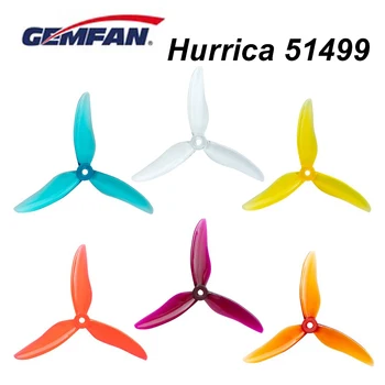 24pcs / 12pairs Gemfan Hurrica 51499 5inch tri-blade Propeller Props CW CCW 3 Blade For 2207 2208 2306 Motor RC FPV Multirotor
24pcs / 12pairs Gemfan Hurrica 51499 5inch tri-blade Propeller Props CW CCW 3 Blade For 2207 2208 2306 Motor RC FPV Multirotor