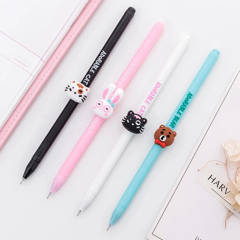 Cartoon Animals Avatar Gel Pen 0.5 MM Black Kawaii Stationery Office Learning Cute Unisex Pen Writing Supplies Kids Gift Prize
Cartoon Animals Avatar Gel Pen 0.5 MM Black Kawaii Stationery Office Learning Cute Unisex Pen Writing Supplies Kids Gift Prize