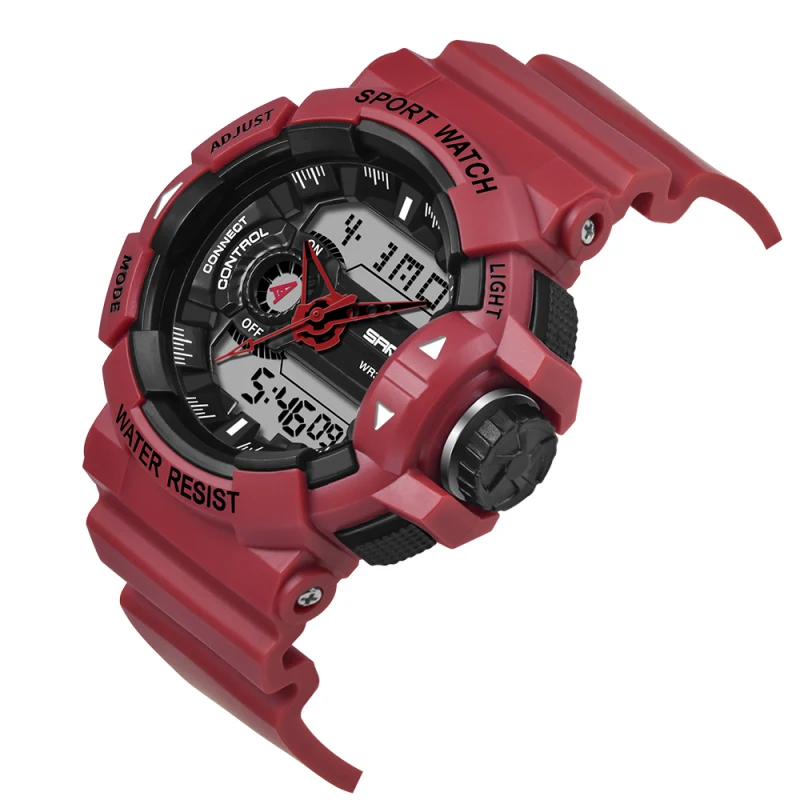 Sanda Sport Watch Men Digital Watches 3Bar Waterproof Multifunction Male Clock Dual Display Dail Display Men Wristwatches 599
Sanda Sport Watch Men Digital Watches 3Bar Waterproof Multifunction Male Clock Dual Display Dail Display Men Wristwatches 599