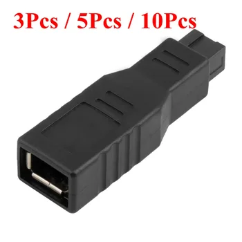 3pcs/ 5Pcs/ 10Pcs New Fire wire 800 to 400 Adapter Converter Connecter 9/6 Pin IEEE 1394 Black Dropshipping
3pcs/ 5Pcs/ 10Pcs New Fire wire 800 to 400 Adapter Converter Connecter 9/6 Pin IEEE 1394 Black Dropshipping