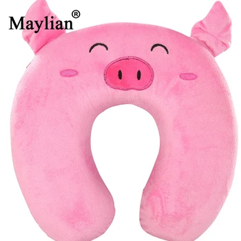 Neck Pillow Cartoon Animal U Shaped Travel Pillow Support Headrest Cushion For Car Airplane 4 styles Multi-Color p127
Neck Pillow Cartoon Animal U Shaped Travel Pillow Support Headrest Cushion For Car Airplane 4 styles Multi-Color p127