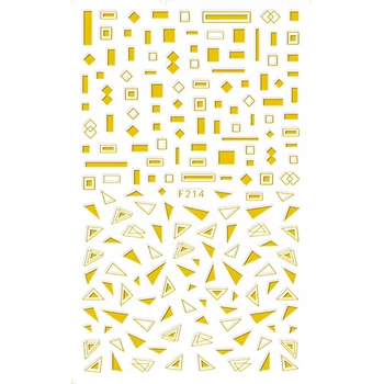 SUPER THIN SELF ADHENSIVE 3D NAIL ART NAIL SLIDER STICKER BLACK WHITE GOLD SILVER GEOMETRY ROUND SQUARE FEATHER ARROW F213-216
SUPER THIN SELF ADHENSIVE 3D NAIL ART NAIL SLIDER STICKER BLACK WHITE GOLD SILVER GEOMETRY ROUND SQUARE FEATHER ARROW F213-216