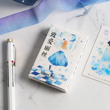 28 pcs/pack To Alice Greeting Card Postcard Birthday Gift Card Set Message Card Letter Envelope Gift Card
28 pcs/pack To Alice Greeting Card Postcard Birthday Gift Card Set Message Card Letter Envelope Gift Card
