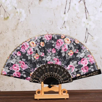 European rose lace hand fan Spanish folding fan dance props party favors gifts 100pcs wen6643
European rose lace hand fan Spanish folding fan dance props party favors gifts 100pcs wen6643