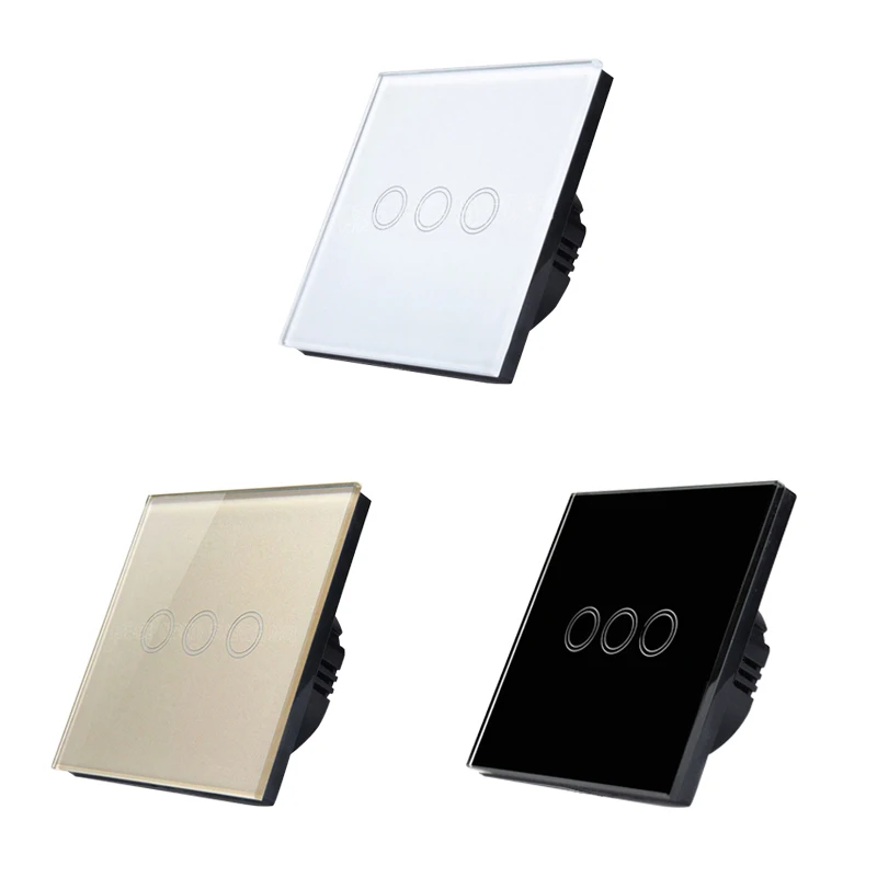 EU Standard Wall Light Wifi Switch,2Gang Smart Remote Control Touch Screen Switch 110-240V Via Broadlink Rm Pro, Smart Home
EU Standard Wall Light Wifi Switch,2Gang Smart Remote Control Touch Screen Switch 110-240V Via Broadlink Rm Pro, Smart Home