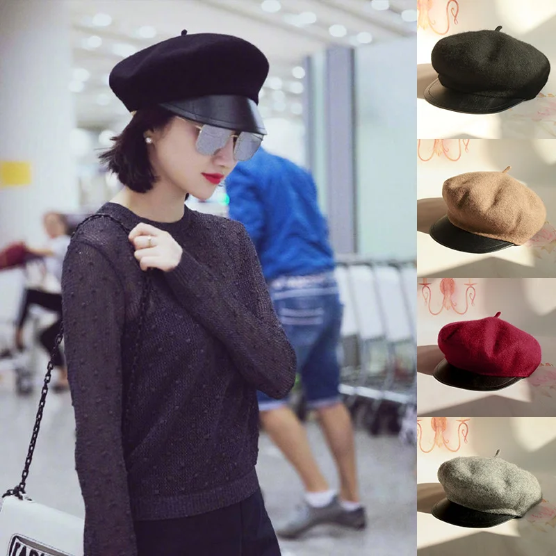 2018 autumn and winter Korean version of the beret wool hat cap sweet with the fur hat winter knitted wool cap
2018 autumn and winter Korean version of the beret wool hat cap sweet with the fur hat winter knitted wool cap