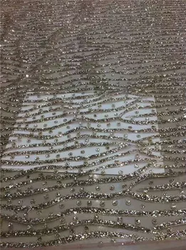 Nice wedding tulle lace gold french net lace fabric with glitters UN76(5yards/pc)
Nice wedding tulle lace gold french net lace fabric with glitters UN76(5yards/pc)