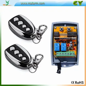 High Security Rolling Code 433 wireless transmitter receiver remote control kit include 1 Receiver & 2 remotes
High Security Rolling Code 433 wireless transmitter receiver remote control kit include 1 Receiver & 2 remotes