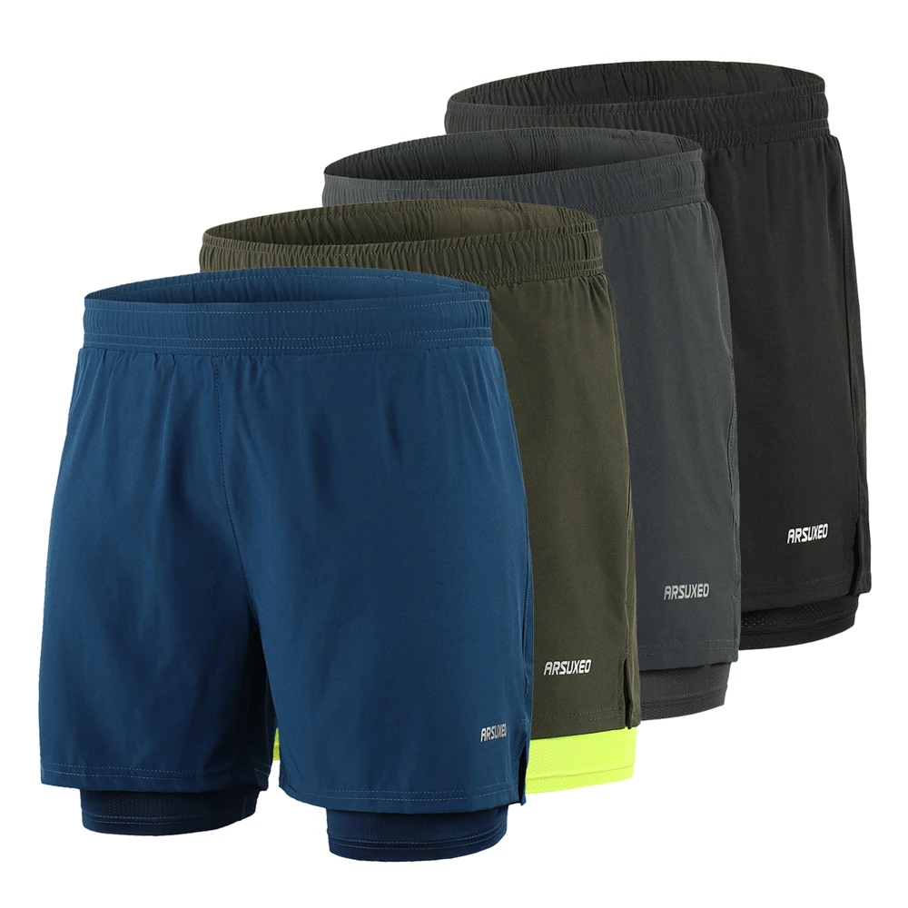 Lixada MTB Shorts Men 2 in 1 Running Shorts Quick Drying Breathable Active Training Exercise Jogging Marathon Cycling Shorts
Lixada MTB Shorts Men 2 in 1 Running Shorts Quick Drying Breathable Active Training Exercise Jogging Marathon Cycling Shorts