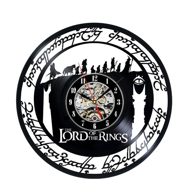 12" Vinyl Record Wall Clock Lord of Rings Gandalf Style Clocks for Living Room Silent Vintage CD Hanging Clock
12" Vinyl Record Wall Clock Lord of Rings Gandalf Style Clocks for Living Room Silent Vintage CD Hanging Clock
