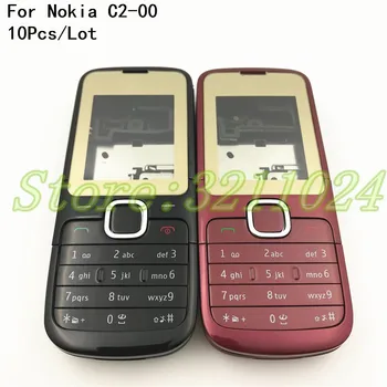 10Pcs/Lot Original New For Nokia C2-00 Housing Cover Door Frame + Battery Back cover+Keypad+Logo Replacement Parts
10Pcs/Lot Original New For Nokia C2-00 Housing Cover Door Frame + Battery Back cover+Keypad+Logo Replacement Parts