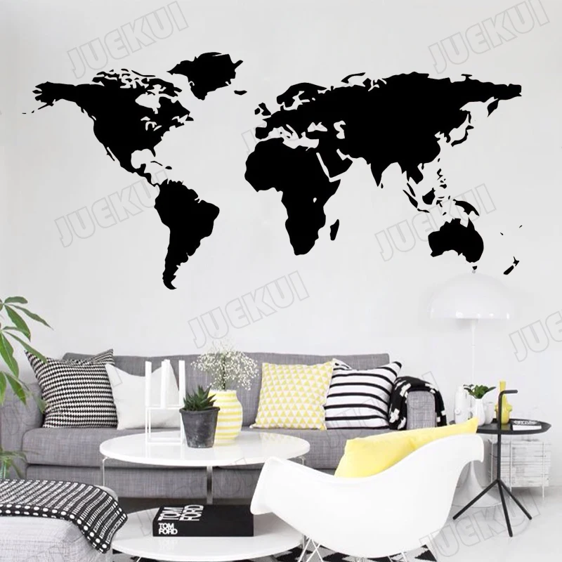 World Map Lined Up With Lines Wall Sticker Home Deocration For Living Room Bedroom Vinyl Self-adhesive Decals Art Murals B127
World Map Lined Up With Lines Wall Sticker Home Deocration For Living Room Bedroom Vinyl Self-adhesive Decals Art Murals B127