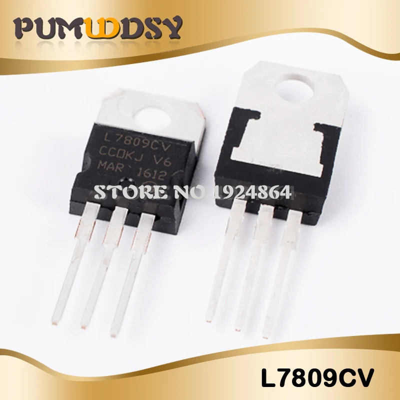 10pcs free shipping L7809CV L7809 KA7809 MC7809 Voltage Regulator 9V 1.5A TO-220 new original IC
10pcs free shipping L7809CV L7809 KA7809 MC7809 Voltage Regulator 9V 1.5A TO-220 new original IC