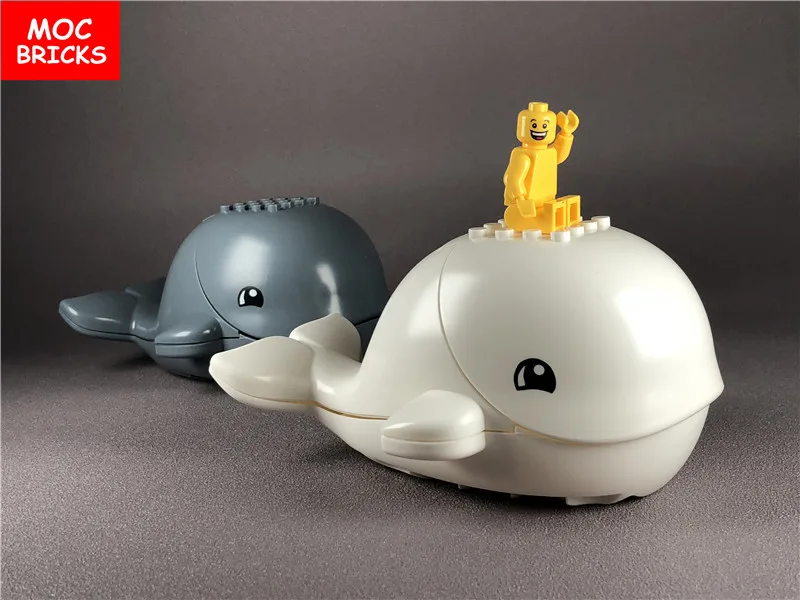 5pcs/lot MOC Bricks Animal Whale Marine Animals Fish Zoo Accessories figures Educational Building Blocks Toy for kids Xmas Gifts
5pcs/lot MOC Bricks Animal Whale Marine Animals Fish Zoo Accessories figures Educational Building Blocks Toy for kids Xmas Gifts
