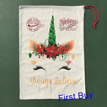 10pcs/lot hot selling new arrival unicorn santa sack monogram personalize Christmas santa bags Xmas eve present gift bag sack
10pcs/lot hot selling new arrival unicorn santa sack monogram personalize Christmas santa bags Xmas eve present gift bag sack