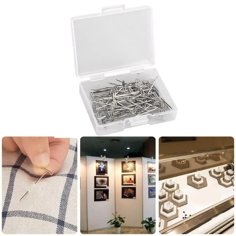 50pcs T Pin Clips for Wig Weaving Making Hair Extension Fix On Mannequin Barber Accessories Salon Hair Care Styling Tool
50pcs T Pin Clips for Wig Weaving Making Hair Extension Fix On Mannequin Barber Accessories Salon Hair Care Styling Tool