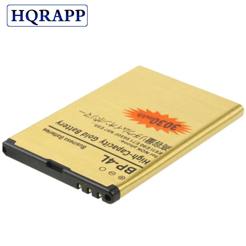 3030mAh BP-4L BP 4L Gold Replacement Battery For Nokia E61i E63 E90 E90i 6650F N97 N97i E95 E71 E72 E73 E75 E52 E55 Batteries
3030mAh BP-4L BP 4L Gold Replacement Battery For Nokia E61i E63 E90 E90i 6650F N97 N97i E95 E71 E72 E73 E75 E52 E55 Batteries