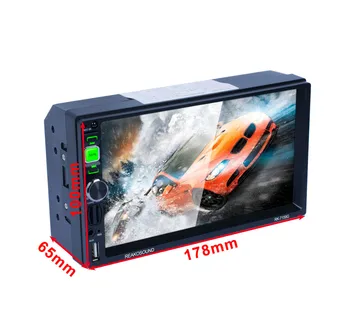 7159G 7'' 2 Din Bluetooth Car Navigation GPS Radio MP5 Audio Player Reversing Camera Video USB SD RDS Mirror Link 8G Western Map
7159G 7'' 2 Din Bluetooth Car Navigation GPS Radio MP5 Audio Player Reversing Camera Video USB SD RDS Mirror Link 8G Western Map