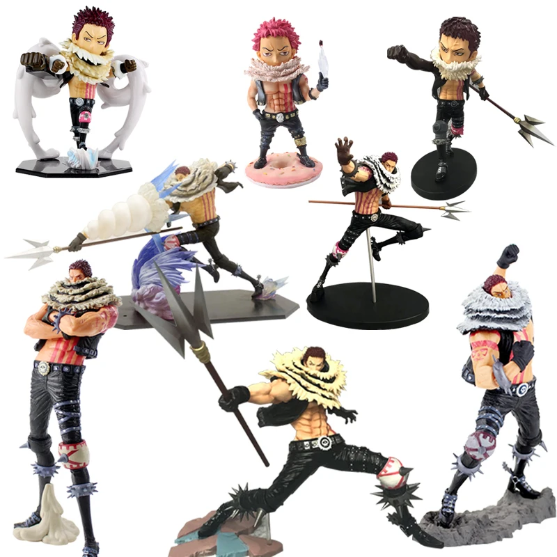 Фигурки японского аниме One Piece 14 24 см Шарлотта катакури украшения ПВХ экшн фигурка