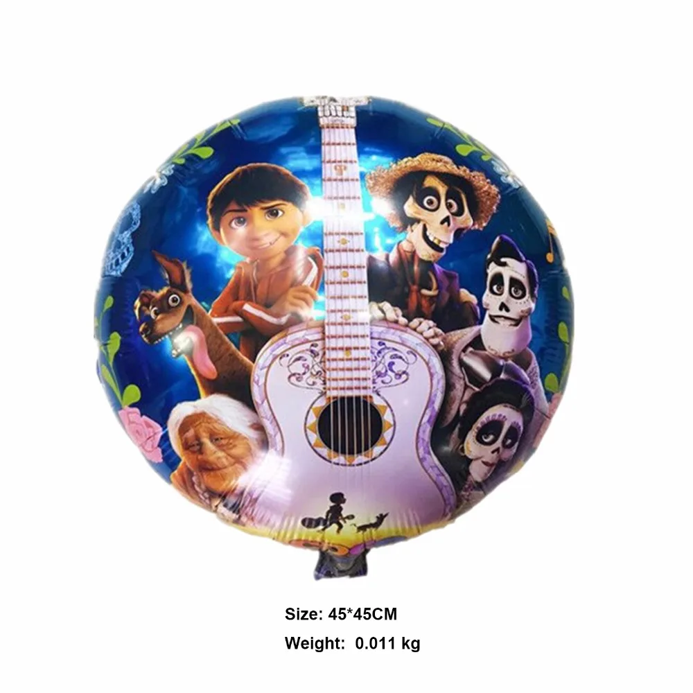 New Vampirina Movie COCO Hector Rivera Miguel Guitar Cartoon Balloon Kid's Birthday Party Decoration Balloon Action Figure Toys
New Vampirina Movie COCO Hector Rivera Miguel Guitar Cartoon Balloon Kid's Birthday Party Decoration Balloon Action Figure Toys