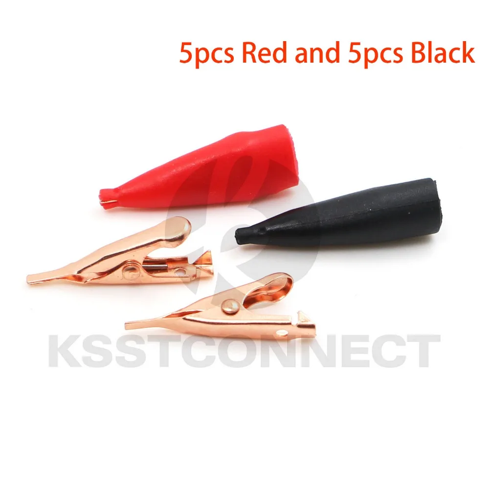 CC34C 10pcs Alligator Clips Electrical Battery Clamp Test 5A Micro Toothless Alligator
CC34C 10pcs Alligator Clips Electrical Battery Clamp Test 5A Micro Toothless Alligator