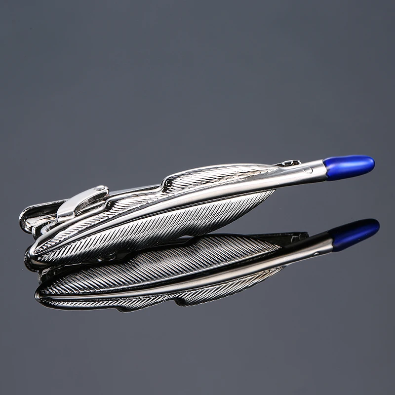 NEW Brass Material Music Tie Clip silvery Feather Men's Cufflinks small gift For Business Man Father's Day Can Drop Shipping
NEW Brass Material Music Tie Clip silvery Feather Men's Cufflinks small gift For Business Man Father's Day Can Drop Shipping