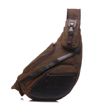 AOLAILUDI Men Canvas Casual Chest Bag Back Pack Bag Travel High Capacity Single Shoulder Bag Fashion Multi-pocket Messenger Bag
AOLAILUDI Men Canvas Casual Chest Bag Back Pack Bag Travel High Capacity Single Shoulder Bag Fashion Multi-pocket Messenger Bag