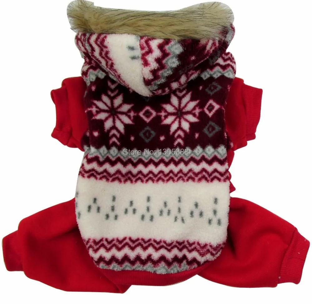 Red Four Legs snowflake Style Pet dogs winter Coat Free Shiping By CPAM Dogs Clothing
Red Four Legs snowflake Style Pet dogs winter Coat Free Shiping By CPAM Dogs Clothing