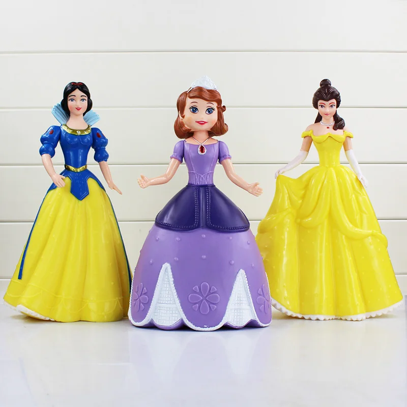 26cm Princess Piggy Bank Princess Belle Snow White Model Doll Beauty Coin Bank Figure for Children
26cm Princess Piggy Bank Princess Belle Snow White Model Doll Beauty Coin Bank Figure for Children