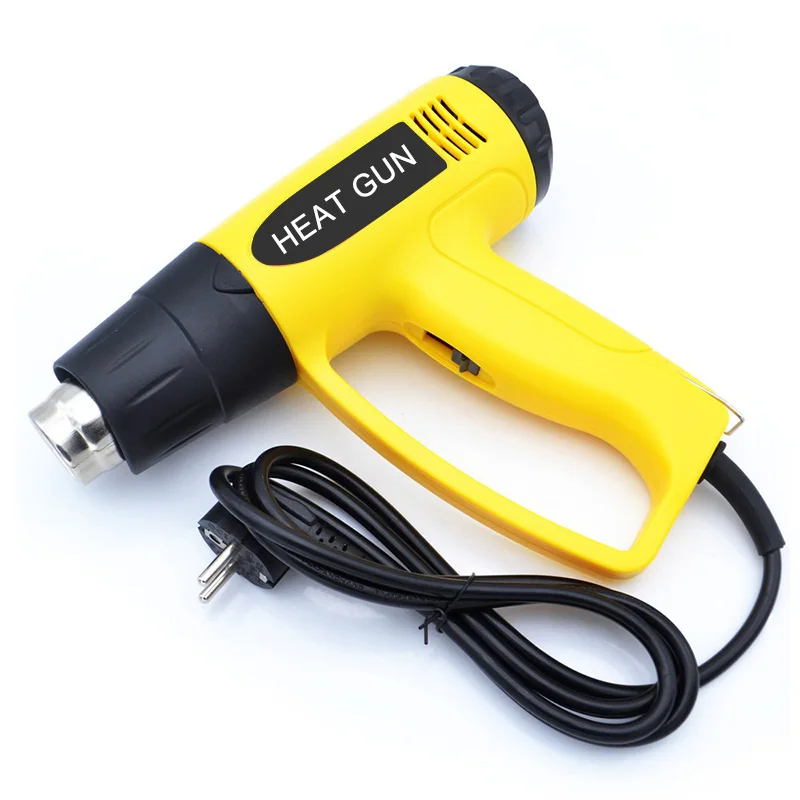 110V/220V-240V 2000W Hot Air Gun EU/US Plug Industrial Electric Thermoregulator Shrink Wrapping Thermal Heater Gun 
110V/220V-240V 2000W Hot Air Gun EU/US Plug Industrial Electric Thermoregulator Shrink Wrapping Thermal Heater Gun