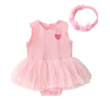 2019 Newborn Baaby Girls Body Suit Dress Infant Girls Summer Sleeveless Lace Clothes Girls Rompers + Headband Set Princess Dress
2019 Newborn Baaby Girls Body Suit Dress Infant Girls Summer Sleeveless Lace Clothes Girls Rompers + Headband Set Princess Dress