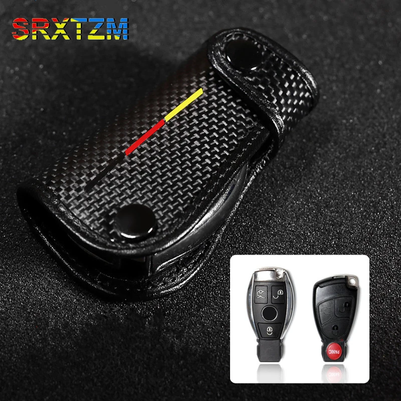 SRXTZM For Mercedes W204 W205 W211 W203 GLA GLK C S E Class Carbon Fiber Leather Remote Key Case chain keyless cover Holder 1PCS
SRXTZM For Mercedes W204 W205 W211 W203 GLA GLK C S E Class Carbon Fiber Leather Remote Key Case chain keyless cover Holder 1PCS