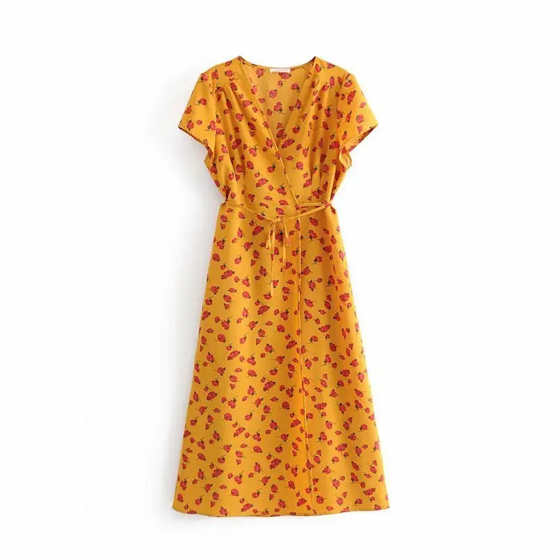 Rushed Dress Women Vestido De Festa Djf48-8306 European And American Fashion Retro Rose Printing Dress
Rushed Dress Women Vestido De Festa Djf48-8306 European And American Fashion Retro Rose Printing Dress
