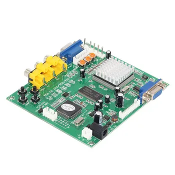 1 Set RGB CGA EGA YUV to VGA HD Video Converter Board Moudle HD9800 GBS8200 True digital 24-bit A/D converter signal auto scan
1 Set RGB CGA EGA YUV to VGA HD Video Converter Board Moudle HD9800 GBS8200 True digital 24-bit A/D converter signal auto scan