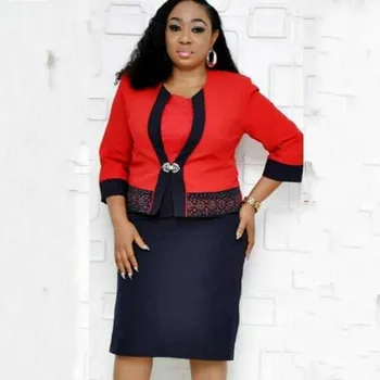 2 Piece Sets African Dresses For Women 2019 New Elegent Fashion Style African Women Polyester Plus Size Dress Coat Suit XL-4XL
2 Piece Sets African Dresses For Women 2019 New Elegent Fashion Style African Women Polyester Plus Size Dress Coat Suit XL-4XL