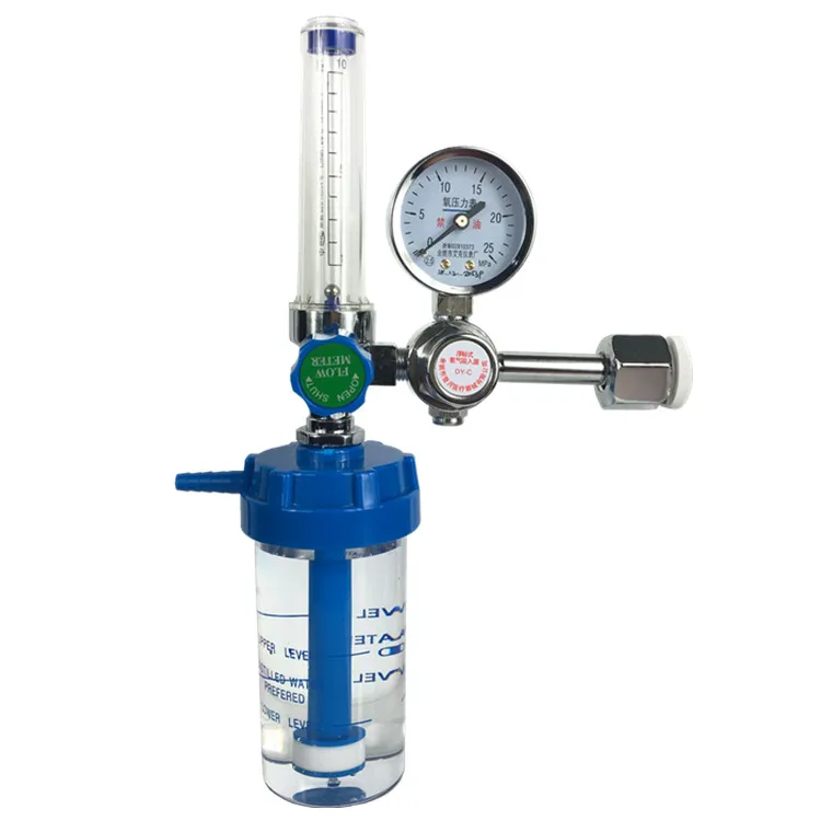 Oxygen Inhaler Household Oxygen Bottle Flow Meter Pressure Gauge Pressure Reducing Valve with Humidification Bottle
Oxygen Inhaler Household Oxygen Bottle Flow Meter Pressure Gauge Pressure Reducing Valve with Humidification Bottle