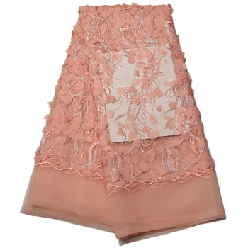3D Lace Sequin Fabric Peach Embroidered Lace Trim Applique Fabric Flowers 6 Colors African Lace Fabric For Dresses QF985B-1
3D Lace Sequin Fabric Peach Embroidered Lace Trim Applique Fabric Flowers 6 Colors African Lace Fabric For Dresses QF985B-1