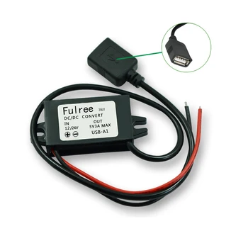 High Conversion Efficiency Power Converter Step-down A type Female USB Max 3A/15W Output USB Connector Adapter 12V to 5V
High Conversion Efficiency Power Converter Step-down A type Female USB Max 3A/15W Output USB Connector Adapter 12V to 5V