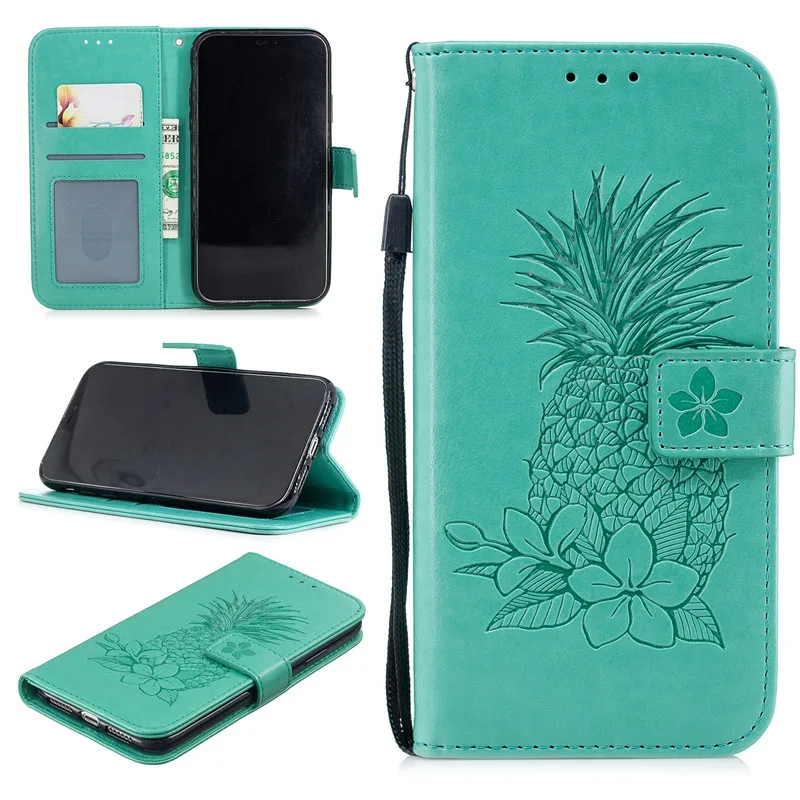 Embossing Pineapple Flower Flip Folio Wallet Leather Case for iPhone XR Stand ID Card TPU Cover for Apple iPhone XR Bag Shell
Embossing Pineapple Flower Flip Folio Wallet Leather Case for iPhone XR Stand ID Card TPU Cover for Apple iPhone XR Bag Shell