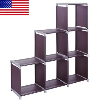3 Tiers 6 Compartments Bookshelf Multifunctional Assembled Sundries Rack Book Stand Children DIY Creative Shelf Bookcase
3 Tiers 6 Compartments Bookshelf Multifunctional Assembled Sundries Rack Book Stand Children DIY Creative Shelf Bookcase