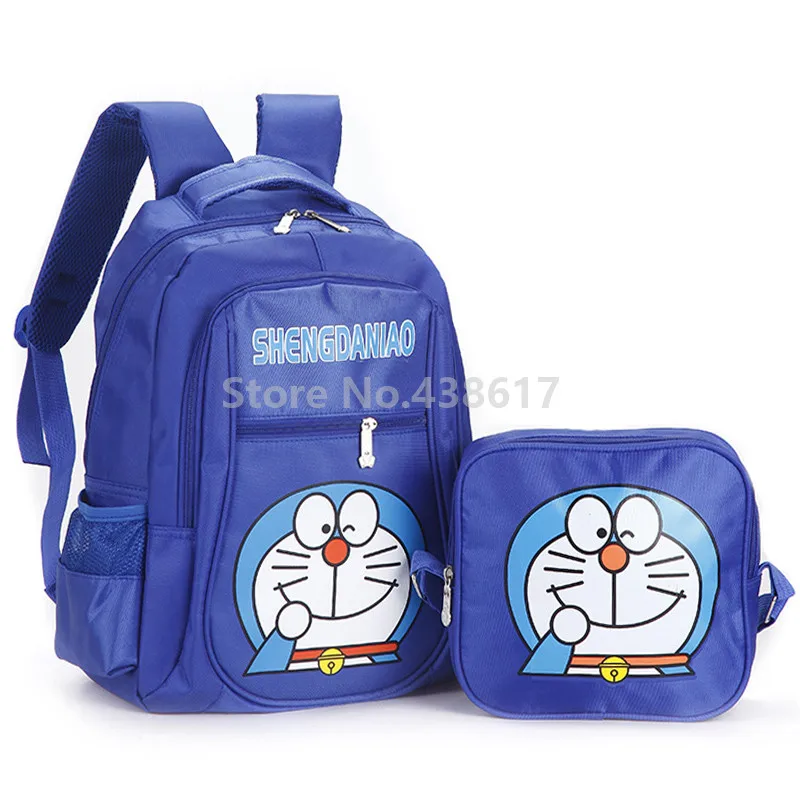 Blue Doraemon Boys Backpack School Bag With Lunch Set 2 for Children Kids Primary School Book Bags
Blue Doraemon Boys Backpack School Bag With Lunch Set 2 for Children Kids Primary School Book Bags
