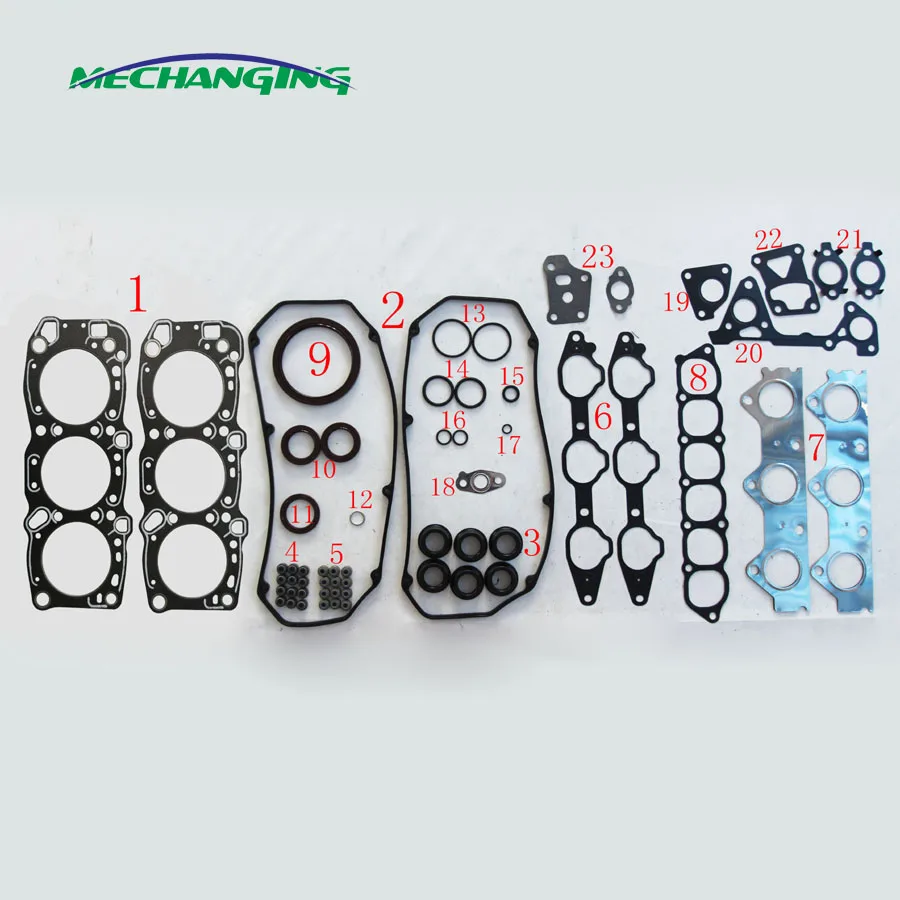For MITSUBISHI MONTERO SPORT PAJERO Engine Rebuilding Kits 6G72 V43 Full Set Automotive spare parts engine gasket MD973444
For MITSUBISHI MONTERO SPORT PAJERO Engine Rebuilding Kits 6G72 V43 Full Set Automotive spare parts engine gasket MD973444