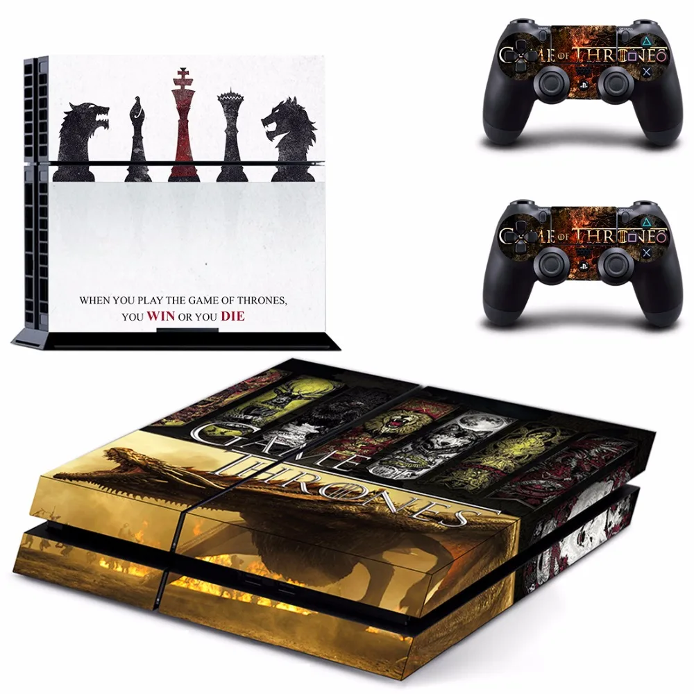PS4 Full Skin Sticker Faceplates of Game of Thrones for Sony playstation 4 Console and Controller
PS4 Full Skin Sticker Faceplates of Game of Thrones for Sony playstation 4 Console and Controller