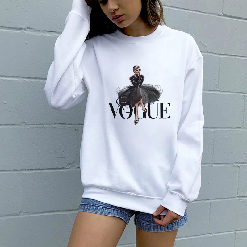 Fashion Women's White Hoodie O Neck Harajuku Letter Vogue Punk Beauty Print Hoodies Casual Kawaii Long Sleeve Sweatshirts Women
Fashion Women's White Hoodie O Neck Harajuku Letter Vogue Punk Beauty Print Hoodies Casual Kawaii Long Sleeve Sweatshirts Women