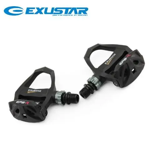 EXUSTAR E-PR200 Cycling Road Bicycle Clipless Pedals Mountain Bike Pedal Thermoplastic Body Axle CNC-machined Cr-Mo Black/White
EXUSTAR E-PR200 Cycling Road Bicycle Clipless Pedals Mountain Bike Pedal Thermoplastic Body Axle CNC-machined Cr-Mo Black/White