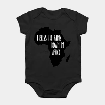 Baby Onesie Baby Bodysuits kid t shirt 100% Cotton Custom Printed I Bless The Rains Down In Africa - Toto
Baby Onesie Baby Bodysuits kid t shirt 100% Cotton Custom Printed I Bless The Rains Down In Africa - Toto