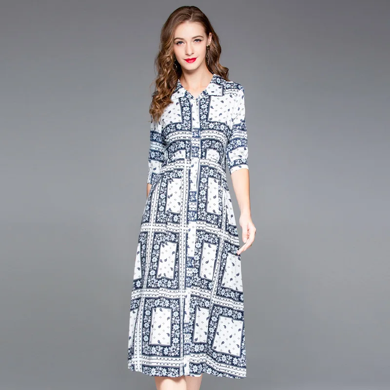 silk floral shirt dress rockabilly summer dresses plus size sunflower long bohemian beach sexy robe ete 2019 femme Irregular
silk floral shirt dress rockabilly summer dresses plus size sunflower long bohemian beach sexy robe ete 2019 femme Irregular