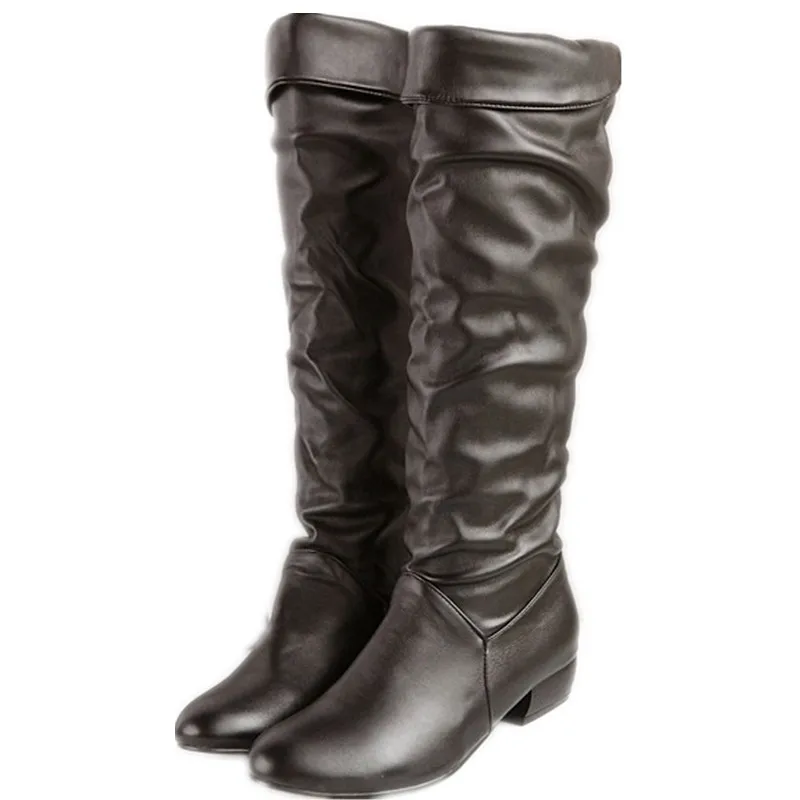 Plus size 34-43 fashion new arrival Winter Mid-Calf Women Boots Black White Brown flats heels half boots autumn Snow shoes
Plus size 34-43 fashion new arrival Winter Mid-Calf Women Boots Black White Brown flats heels half boots autumn Snow shoes